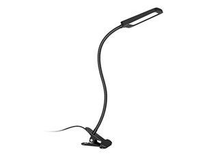 Trond Led Desk Lamp With Clamp Task Light (9W, 6000K Daylight, 3-Level Dimmable, Extra-Long Flexible Gooseneck), Adjustable Eye-Care Clamp Light For Painting, Workbench, Craftwork, Reading Or Sew