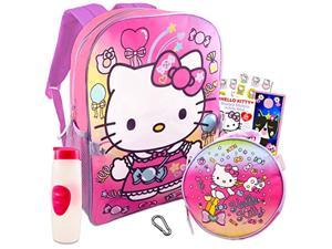 hello kitty backpack and lunch box set  16 hello kitty backpack for girls 1012 bundle with hello kitty lunch bag water bottle stickers more  hello kitty school backpack