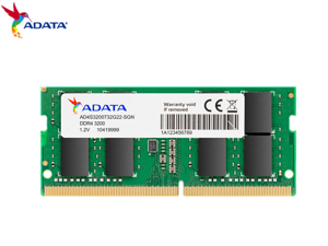 ADATA DDR4 32GB 3200MHz MT/s (PC4-25600) SODIMM 260-pin 1.2V laptop memory module