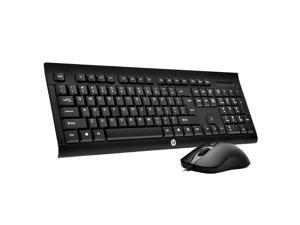 Ensemble clavier et souris filaires HP km100 Ensemble de bureau de jeu pour ordinateur portable de bureau