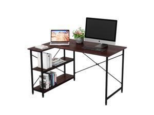 Bestier Small L-Shaped Desk with Storage Shelves 47 Inch Corner Desk with Shelves Writing Desk Table with Storage Tower Shelf Home Office Desk for Small Spaces P2 Wood (Walnut, 47 Inch) Bestier Small L-Shaped Desk with Storage Shelves 47 Inch Corner Desk with Shelves Writing Desk Table with Storage Tower Shelf Home Office Desk for Small Spaces P2 Wood (Walnut, 47 Inch)