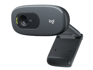 Logitech C270 Widescreen HD Webcam and 3 MP designed for HD Video Calling and Recording