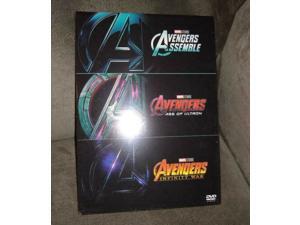 Marvel Avengers 3 Movie Collection (DVD) Marvel Avengers 3 Movie Collection (DVD)