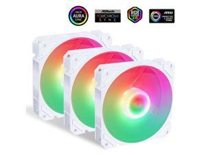 SAMA Fan SF220 Ice wind 3(White Edition, 3 in 1 with ARGB LED )Dual-ring addressable RGB lighting 120mm PWM muted fan SAMA Fan SF220 Ice wind 3(White Edition, 3 in 1 with ARGB LED )Dual-ring addressable RGB lighting 120mm PWM muted fan