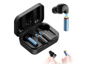 Wireless Earbuds Bluetooth, Magnetic Bluetooth Headphones Replaceable Battery, Bluetooth 5.2 Headsets Volume Control True Wireless Earbuds Gaming Earbuds Low Latency(Blue/Black) Wireless Earbuds Bluetooth, Magnetic Bluetooth Headphones Replaceable Battery, Bluetooth 5.2 Headsets Volume Control True Wireless Earbuds Gaming Earbuds Low Latency(Blue/Black)