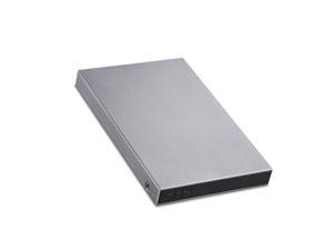 SSK Aluminum USB3.0 to SATA 2.5” External Hard Drive Enclosure Adapter, Ultra Slim Hard Disk Case housing for 2.5 Inch 9.5mm 7mm SATA HDD and SSD, UASP SATA III Supported