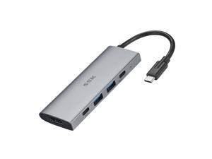 SSK 10Gbps USB C Hub, 5-in-1 SuperSpeed 10Gbps Type C Multiport Adapter with 2 USB C(1 PD3.0 Powered), 2 USB A 3.1/3.2 Gen2 10Gbps,4K HDMI USB C Dock for iMac/MacBook/Pro/Air/Surface Pro and More SSK 10Gbps USB C Hub, 5-in-1 SuperSpeed 10Gbps Type C Multiport Adapter with 2 USB C(1 PD3.0 Powered), 2 USB A 3.1/3.2 Gen2 10Gbps,4K HDMI USB C Dock for iMac/MacBook/Pro/Air/Surface Pro and More