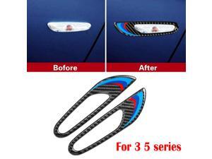 Carbon Fiber Car Side Turn Signal Light Frame Trim Sticker For BMW 3 5 series Carbon Fiber Car Side Turn Signal Light Frame Trim Sticker For BMW 3 5 series