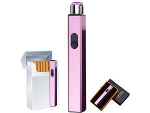 Arc Lighter, Mini Electric Lighter, USB Rechargeable Lighter Windproof Flameless Lighter Plasma Lighter with Battery Indicator for Fire,BBQs,Fireworks ,Candle,Camping - Outdoors Indoors (Ice Purple) Arc Lighter, Mini Electric Lighter, USB Rechargeable Lighter Windproof Flameless Lighter Plasma Lighter with Battery Indicator for Fire,BBQs,Fireworks ,Candle,Camping - Outdoors Indoors (Ice Purple)