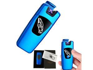Arc Lighter, Smart Electric Lighter, USB Rechargeable Lighter Windproof Flameless Lighter Lightweight Plasma Lighter for Fire,BBQs,Fireworks ,Candle,Camping - Outdoors Indoors (T4-Blue) Blue Arc Lighter, Smart Electric Lighter, USB Rechargeable Lighter Windproof Flameless Lighter Lightweight Plasma Lighter for Fire,BBQs,Fireworks ,Candle,Camping - Outdoors Indoors (T4-Blue) Blue