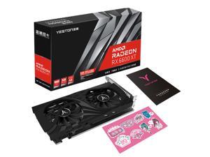 Yeston Radeon RX 6600 XT 8GB D6 GDDR6 128bit 7nm video cards Desktop computer PC Video Graphics Cards support PCI-Express 4.0 3*DP+1*HDMI-compatible  graphics card