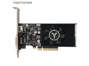 Yeston GeForce GT 1030 4GB DDR4 LP Graphics cards Nvidia pci express 3.0 Included Low Profile Bracket Single slot graphics card Desktop computer PC video gaming graphics card