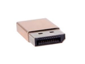 Cablecc Virtual Display DP Adapter Displayport Plug Virtual Graphics Card Convertor2560x1600p@60Hz Cablecc Virtual Display DP Adapter Displayport Plug Virtual Graphics Card Convertor2560x1600p@60Hz