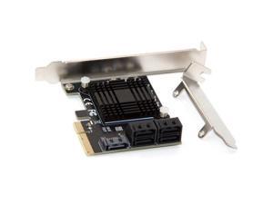 For Jmicron JMB585 Chipset 5 Ports SATA 6GB PCI Express Controller Card PCI-e to SATA III 3.0 Support SATA Port Multiplier For Jmicron JMB585 Chipset 5 Ports SATA 6GB PCI Express Controller Card PCI-e to SATA III 3.0 Support SATA Port Multiplier