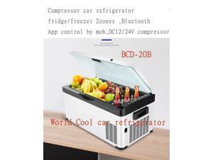 BCD20 Portable Refrigerator Fridge Freezer for Car Vehicle Truck RV Boat,Travel, Fishing, Outdoor Camping Offroad Cool Box