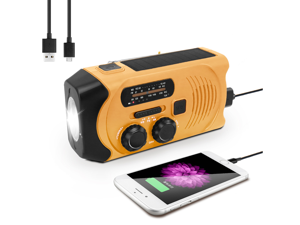 2021 Newest Emergency Solar Hand Crank Radio, EFOBO Self Powered Portable AM/FM/NOAA Weather Radio, LED Flashlight, 2000mAh Power Bank and SOS Alarm 2021 Newest Emergency Solar Hand Crank Radio, EFOBO Self Powered Portable AM/FM/NOAA Weather Radio, LED Flashlight, 2000mAh Power Bank and SOS Alarm