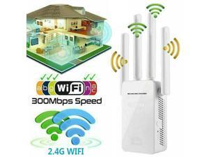 Dual-Band Wifi Extender Repeater AC1200 4 Antennas Wireless Router Network Signal Booster Dual-Band Wifi Extender Repeater AC1200 4 Antennas Wireless Router Network Signal Booster