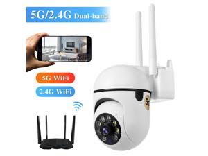 1080P HD IP Camera Wireless Smart Home Surveillance Security IR Cam 2.4G & 5G Dual Band