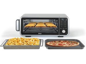 Ninja SP201 Digital Air Fry Pro Countertop 8-in-1 Oven with Extended Height, XL Capacity, Flip Up & Away Capability for Storage Space, with Air Fry Basket, Wire Rack & Crumb Tray, Silver