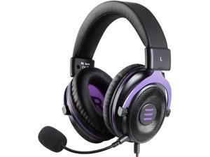 EKSA E900 Gaming Headset with Microphone - PC Headset with Detachable Noise Canceling Mic - Wired Headphones Stereo Sound Comfortable - Gaming Headphones for PC, PS4/PS5, Xbox One, Computer, School