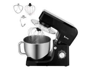 ZOKOP Stand Mixer (Electric Mixer for Everyday Use) 7.5-QT 660W 6-Speed Stand Mixer with Stainless Steel Mixing Bowl, Dough Hooks & Mixer Beaters for Dressings, Frosting, Meringues & More - Black ZOKOP Stand Mixer (Electric Mixer for Everyday Use) 7.5-QT 660W 6-Speed Stand Mixer with Stainless Steel Mixing Bowl, Dough Hooks & Mixer Beaters for Dressings, Frosting, Meringues & More - Black