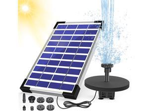 AISITIN 5.5W Solar Fountain Pump built-in 1500mAh Battery Solar Water Pump Floating Fountain with 6 Nozzles, for Bird Bath, Fish tank, Pond or Garden Decoration solar aerator pump AISITIN 5.5W Solar Fountain Pump built-in 1500mAh Battery Solar Water Pump Floating Fountain with 6 Nozzles, for Bird Bath, Fish tank, Pond or Garden Decoration solar aerator pump