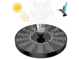 AISITIN 1.5W Solar Fountain Pump, Newly Upgraded with 6 nozzles Solar Bird Bath Fountain, Suitable for Ponds, Gardens, Bird Baths, Fish Tanks, Outdoor Independent Solar Water Pump Floating Fountains AISITIN 1.5W Solar Fountain Pump, Newly Upgraded with 6 nozzles Solar Bird Bath Fountain, Suitable for Ponds, Gardens, Bird Baths, Fish Tanks, Outdoor Independent Solar Water Pump Floating Fountains