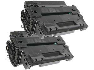 2 Inkfirst Compatible Toner Cartridges Replacement for HP CE255X 55X LaserJet Pro P3010 M521dn Enterprise 500 M525dn
