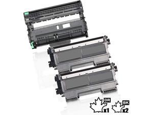 3PK Inkfirst High Yield Compatible Toner Cartridge  Drum Unit TN450 DR420 Replacement for Brother TN450 DR420