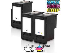 3 Inkfirst® Compatible Ink Cartridges Replacement for Canon PG240XL CL241XL PG-240XL CL-241XL PIXMA MG2120 MG2220 MG3120