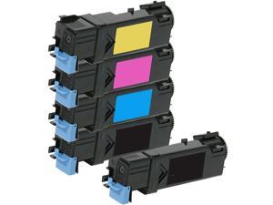 5 Inkfirst® High Yield Compatible Toner Cartridges 1320 Replacement for Dell 1320 Black Cyan Magenta Yellow 1 Set + 1 Black