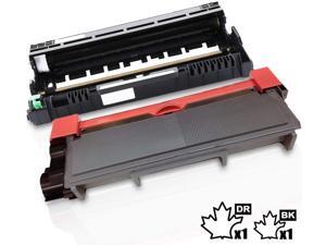 2PK-Inkfirst® High Yield Compatible Toner Cartridge Drum Unit TN-660 DR-630 TN660 DR630 Replacement for Brother TN660 DR630