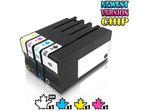 4 Color Inkfirst Compatible Ink Cartridges Replacement for HP 952 952XL OfficeJet Pro 8725 8730 8740 7740 8210 8216 8710