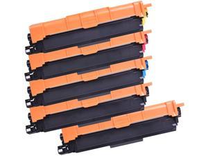 5 Inkfirst Compatible Toner Cartridges TN227 WITH CHIP Replacement for Brother TN227 TN227 High Yield 1 Set  1 Bk
