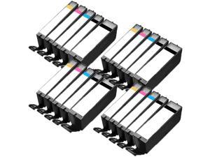 4 Set of 5 Inkfirst® Compatible PGI-250XL CLI-251XL PGI-250 CLI-251 Ink Cartridges Replacement for Canon PIXMA MX922 MG5420
