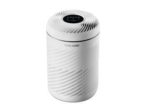 PURE CODE Air Purifier for Home Allergies Pet Hair in Bedroom, 22 dB Quiet Air Cleaner with H13 True HEPA, Removes 99.97% of 0.1um Particles, Dust, Smoke, Pollen, Odor, 233 ft² Coverage, Auto Mode