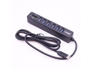 USB Hub 2.0 Splitter,SD/TF,8 port High Speed USB Splitter with 3.3 ft Extended Cable, for MacBook, Mac Pro, Mac mini, iMac, Surface Pro, XPS, PC, Flash Drive, Mobile HDD USB Hub 2.0 Splitter,SD/TF,8 port High Speed USB Splitter with 3.3 ft Extended Cable, for MacBook, Mac Pro, Mac mini, iMac, Surface Pro, XPS, PC, Flash Drive, Mobile HDD