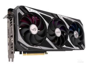 ASUS rog-strix-rtx3060-o12g-v2-gaming Raptor chicken eating game light chasing graphics card