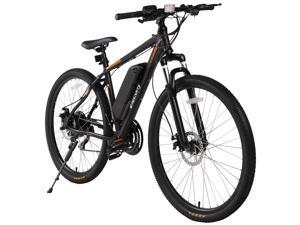 Elecony 27.5" Electric Bike, 350W City Commuter Electric Mountain Bicycle, 20MPH Adult Ebike with Removable 36V 10.4Ah Battery, Suspension Fork, Professional 21 Speed Gears, Black/Blue Elecony 27.5" Electric Bike, 350W City Commuter Electric Mountain Bicycle, 20MPH Adult Ebike with Removable 36V 10.4Ah Battery, Suspension Fork, Professional 21 Speed Gears, Black/Blue