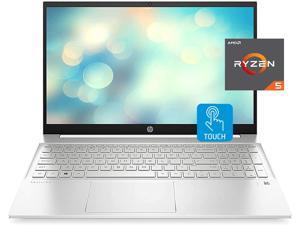 HP 2021 Pavilion Laptop 156 FHD Touchscreen AMD Ryzen 5 5500U Processor 21GHz to 40GHz 16GB RAM 512GB SSD Webcam BO Audio WiFi 6 Bluetooth Backlit Keyboard Numeric Keypad Win 10 Home