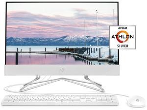 HP 22-inch All-in-One Desktop Computer, 21.5" FHD WLED Display, AMD Athlon Silver 3050U Processor, 16GB DDR4 RAM, 1TB PCIe NVMe SSD, HDMI, DVD, Pop-up Webcam, Windows 10 Home, Snow White HP 22-inch All-in-One Desktop Computer, 21.5" FHD WLED Display, AMD Athlon Silver 3050U Processor, 16GB DDR4 RAM, 1TB PCIe NVMe SSD, HDMI, DVD, Pop-up Webcam, Windows 10 Home, Snow White
