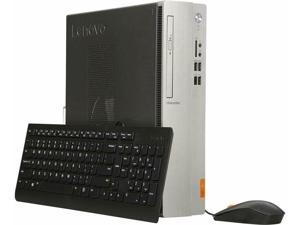 [Windows 11 Home] Lenovo IdeaCentre 3102 Desktop | AMD A9-9425 Processor 3.10 GHz to 3.70 GHz | 16GB RAM | 1TB SSD | DVD-RW | Wi-Fi | Bluetooth | HDMI | Silver