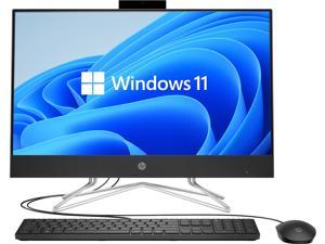 [Windows 11 Home] HP 2021 Newest All-in-One Desktop | 23.8" Full HD Screen | Intel Core i5-1135G7 Processor | 32GB RAM | 1TB SSD | Webcam | DVD-RW | Black