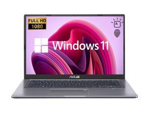 [Windows 11 Home] Asus VivoBook 14 IN FHD 1080p Laptop, 11th Gen Intel Core i3, 12GB RAM, 512GB PCIe SSD, Fingerprint Reader, Backlit Keyboard, HDMI, WiFi, Webcam, micro SD Card Reader, Slate Grey