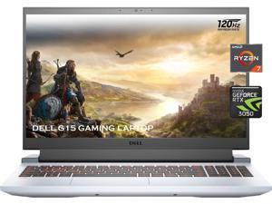 2022 Newest Dell G15 Gaming Laptop, 15.6" FHD 120Hz Display, AMD Ryzen 7 5800H, GeForce RTX 3050 Ti, 64GB RAM, 2TB SSD, HDMI, Wi-Fi 6, Webcam, Backlit Keyboard, Windows 11 Home, Grey