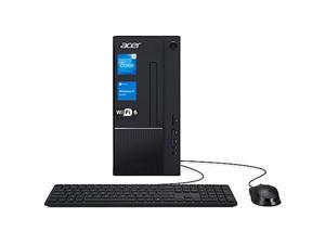 Acer Newest 13th Generation i5 Home  Business Tower Desktop computer 13th Gen Intel Core i513400 16GB RAM 1TB SSD WiFi 6 HDMI Wired keyboard and mouse Windows 11 Home Black