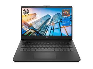 HP Essential Laptop 14 HD Touchscreen AMD Ryzen 3 5300U 32GB RAM 2TB SSD Webcam HDMI WiFi 5 Windows 11 Home Black
