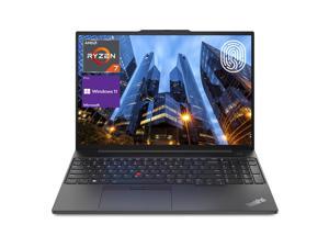 LENOVO ThinkPad E16 Gen 1 Business Laptop, 16" FHD+ Display, AMD Ryzen 7 7730U, 40GB RAM, 2TB SSD, Backlit Keyboard, Fingerprint Reader, HDMI, RJ-45, Wi-Fi 6, Windows 11 Pro, Black