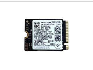 Samsung PM991 Internal SSD, 128GB PCIe Gen3 x4 NVMe Solid State Drive, M.2 2230 M Key, Speeds up to 2000 MB/s read and 1000 MB/s write, OEM Package