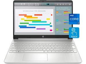 HP Newest Business Laptop, 15.6" FHD Touchscreen, Intel Core i7-1165G7 Processor, 32GB DDR4 RAM, 1TB PCIe SSD, Webcam, USB-C, Wi-Fi 6, Backlit Keyboard, Fingerprint Reader, Win10 Enterprise, Silver